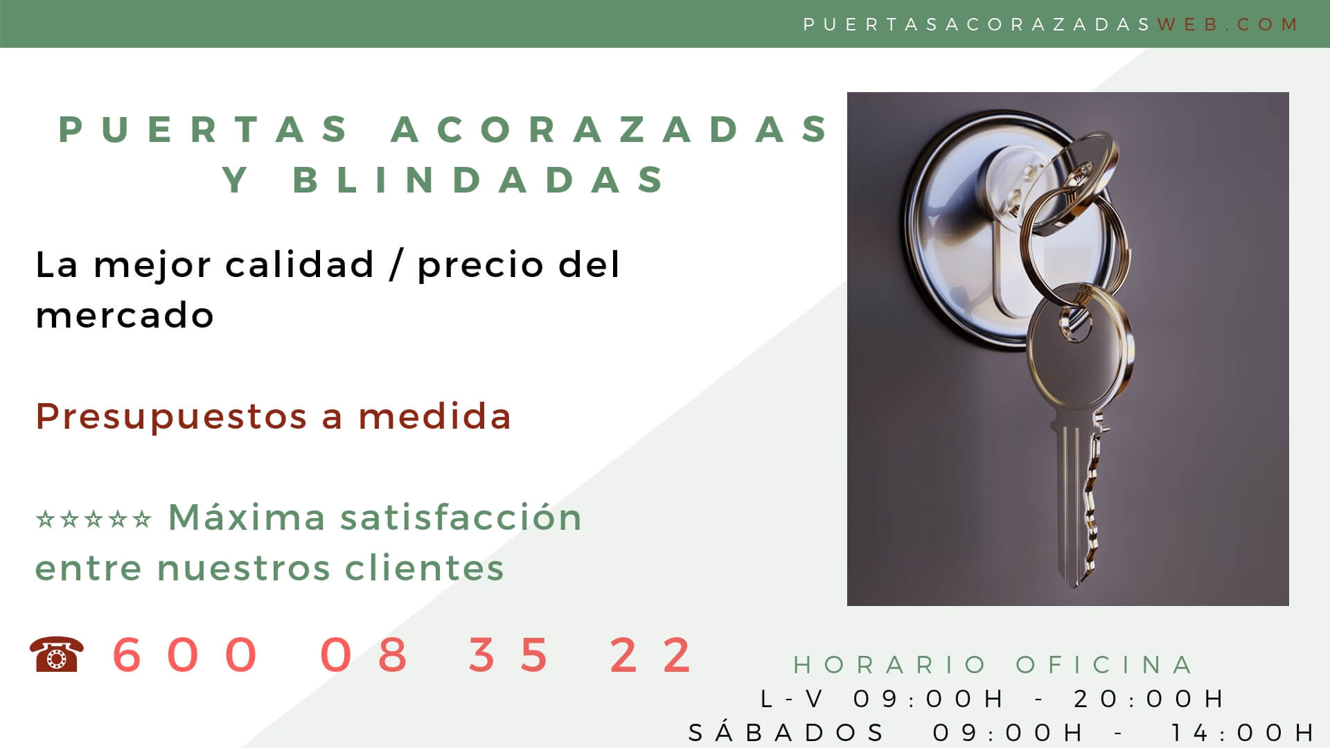 puertas acorazadas y blindadas en Villanueva del Pardillo