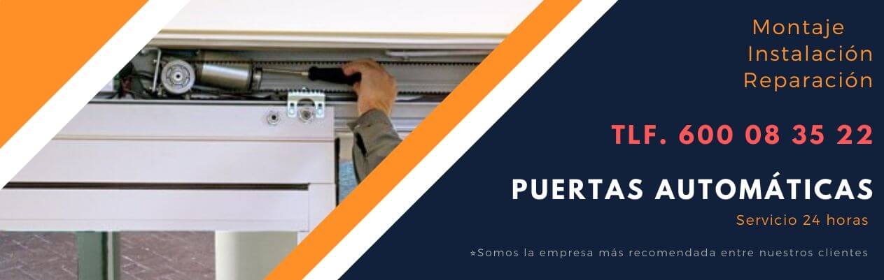 reparación puertas automáticas San Agustin de Guadalix